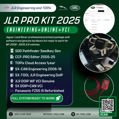 JLR PRO System Package Ready to Work 2025