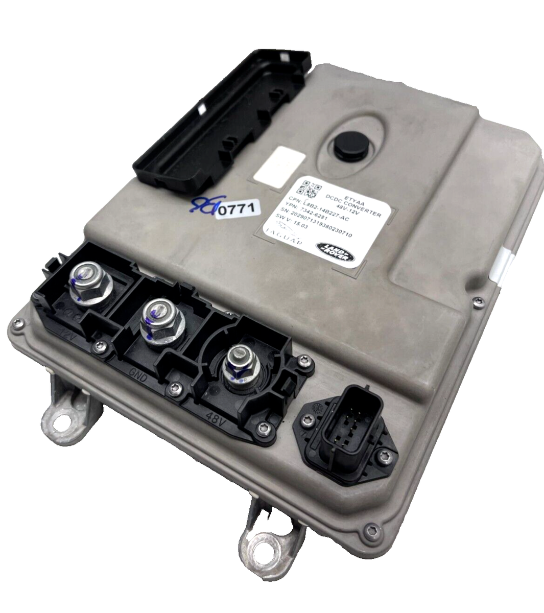 Genuine Land Rover MHEV 48V to 12V DC-DC
  Converter