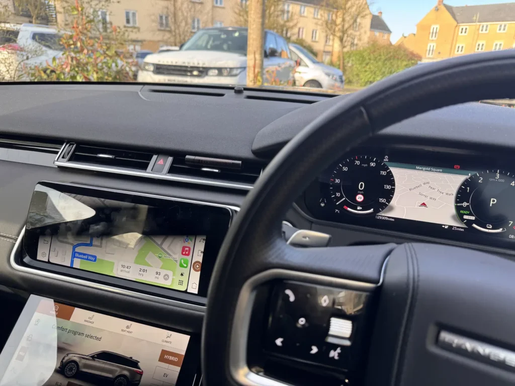 Land Rover navigation update