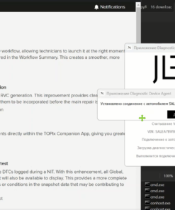 Alternative view of JLR DOIP Enet Addon Soft for TOPIX Cloud